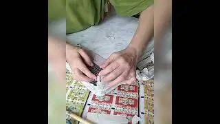 МК реставрация старого кейса, дипломата. 1 часть