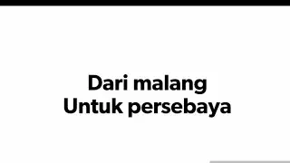 Bonek dari bumi arema
