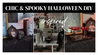 Pottery Barn Inspired Halloween DIYs | Chic & Budget-Friendly Halloween Decor
