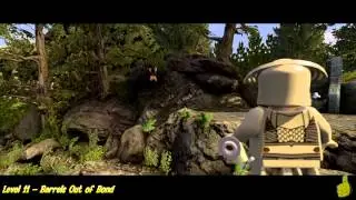 Lego The Hobbit: Level 11 - Barrels Out of Bond - STORY - HTG
