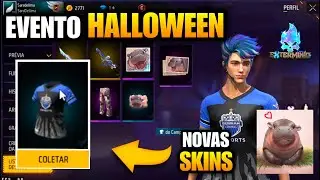 CORRE CAMISA BURIRAM GRÁTIS? SKINS HIPOPOTAMO, THOMPSON, DESCONTO MALUCO E MAIS NOVIDADES FREE FIRE