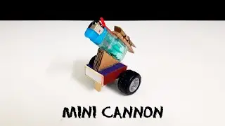 How To Build A Mini Cannon From Matchbox - DIY Toy Cannon
