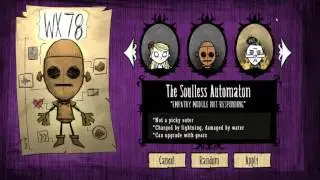 Don't Starve Tutorial - Character Guide