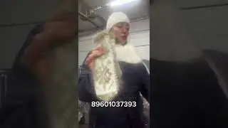 Пуховое пальто , мягкое , теплое, стильное , пух щипанный