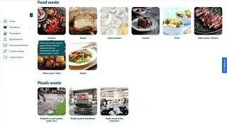 Food & Packaging Waste - Webapp Tutorial