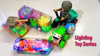 Lighting Toy Series | Gear Car School Bus | @Tinsha Toy