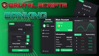 FiveM Banking [ESX & QBCore] | Brutal Scripts