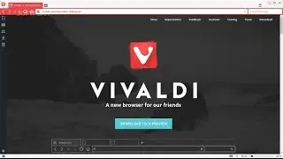 Elementary Os Freya -  Vivaldi Browser - The Best Browser !