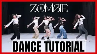 EVERGLOW - 'ZOMBIE' Dance Practice Mirrored Tutorial (SLOWED)