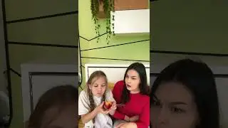 Съела всё #minukashorts #внучкапрезидентаева