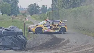 MISTAKE and ACTION  / Rally Ypres shakedown 2024