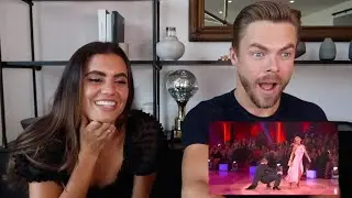 Reacting to when I FELL on National Television (DWTS) - Derek Hough & Hayley Erbert x Dayley Life