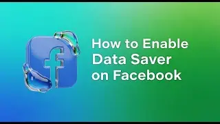 How to Enable Data Saver on Facebook | Reduce Data Usage on FB | Tech Trek