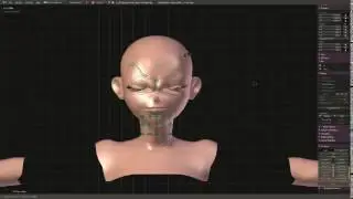 Custom Facial Rig based on Pitchpoy [ update brow ]