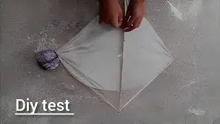 how to make a plastic bag kite