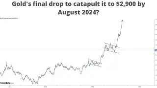 Gold's final drop to catapult it to $2,900 by August 2024