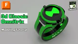 Ben 10 Omnitrix 3d Designing | Fusion 360 |