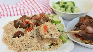 How to make Nigerian Coconut rice. Nigerian food.
