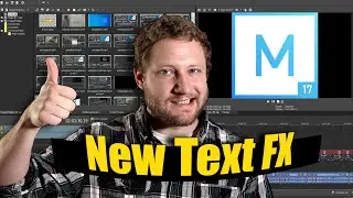 All 25 New Text Animations in Movie Studio 17 Platinum
