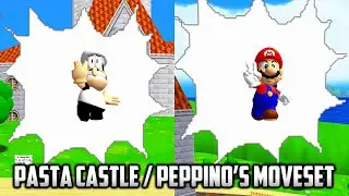 ⭐ Super Mario 64 PC Port - Pasta Castle / Peppino’s Moveset