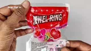 Jewel Diamond Ring Candy💍- Strawberry 🍓 Flavour #asmr#chocolate#lollipop#lollipopcandy#candy