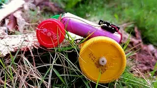 let''s build a toy car,. powered car .very simple සේල්ලම් කාර් එකක් හදමු ..