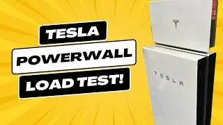 Powerwall Load Test - What Can 3 Powerwalls Handle Continuously?