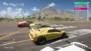 Forza Horizon 5: Lamborghini V12 Drag Race (Ft. Ahmad Galal, ZemFlo and more!)