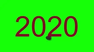 Happy New year 2020 green screen effects