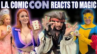 LA Comic Con 2024 Reacts to Magic! 🪄