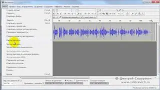 sidorevich.ru - Audacity - Экспорт дорожки в аудиофайл