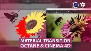 How to Transition Between Materials in Octane and Cinema 4d