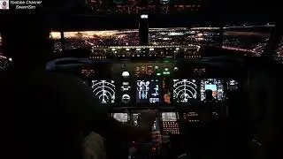 Bad weather into Kennedy 13L