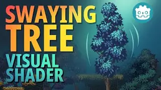 Easy Swaying Tree Visual Shader in Godot 4