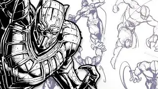 DYNAMIC FIGURE DRAWING! - Comic Art Pose Tutorial (Feat. TheBoxOfficeArtist)