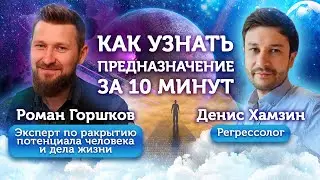 Как узнать свое предназначение за 10 минут? Денис Хамзин и Роман Горшков