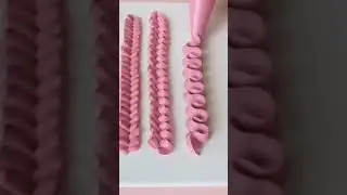 Kreasi Lain Untuk Hiasan kue Tanpa Spuit || cr ; confeitaria.insta 