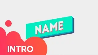 Free 2D Intro #21  | After Effects Template