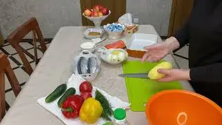 Готовлю рыбу на ужин/ Немного релакса/ Обзор покупок.