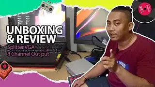 Splitter VGA 8 Channel | UNBOXING & REVIEW