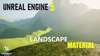 UNREAL ENGINE 5 Como Hacer Un Material Para Un Terreno (LANDSCAPE III) Tutorial "Español"