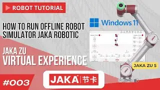 How to Offline Simulation Jaka zu Virtual Experience Windows 11