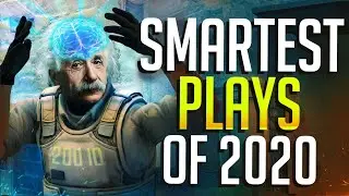 THE SMARTEST CS:GO PRO PLAYS OF 2020! (200IQ PLAYS!) | 