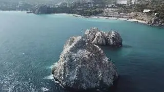 Гурзуф. Адалары. Артек. Крым с высоты. DJI Mavic Pro. Отдых в Крыму.