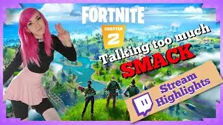 Talking WAY TOO MUCH Smack in Fortnite [ Stream Hilights ]