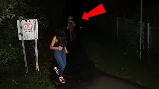 I SAVED HER FROM THE KILLER CLOWN | WE WENT BACK TO WHERE THE KILLER CLOWN SIGHTINGS WERE!! *INSANE*