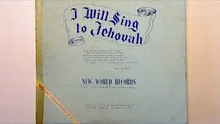 1960 - Sing to Jehovah - Vinyl Record #401b Piano