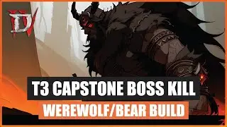 Diablo 4: Level 60 Druid Solo | Lvl 70 Capstone Dungeon Boss | Not Pulverize