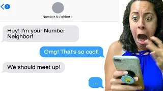 My Number Neighbor KIDNAPPED ME!!! *Texting My Number Neighbor GONE REALLY WRONG!*