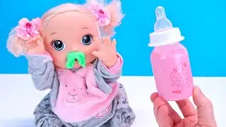 КЛУБНИЧНОЕ МОЛОЧКО ДЛЯ БОЛЬНОЙ ЛЮСИ Мультики Как Мама Играла Куклы Пупсики 108мама тв